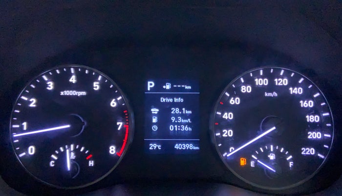 2018 Hyundai Verna 1.6 SX VTVT AT (O), Petrol, Automatic, 40,438 km, Odometer Image