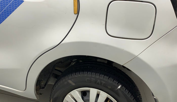 2017 Datsun Go ANNIVERSARY EDITION, Petrol, Manual, 44,793 km, Left quarter panel - Slightly dented