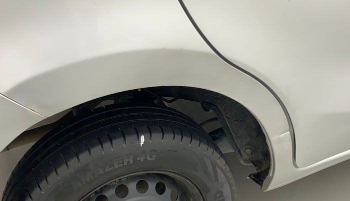 2017 Datsun Go ANNIVERSARY EDITION, Petrol, Manual, 44,793 km, Right quarter panel - Slightly dented