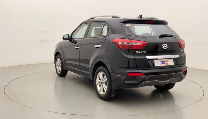 2016 Hyundai Creta SX PLUS 1.6 PETROL, Petrol, Manual, 1,13,503 km, Left Back Diagonal