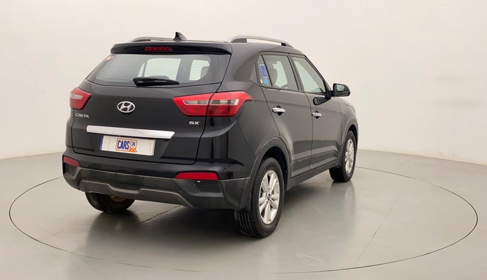 2016 Hyundai Creta SX PLUS 1.6 PETROL, Petrol, Manual, 1,13,503 km, Right Back Diagonal