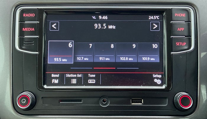 2021 Volkswagen Vento HIGHLINE PLUS 1.0 TSI AT, Petrol, Automatic, 8,584 km, Infotainment System