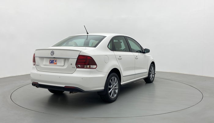2021 Volkswagen Vento HIGHLINE PLUS 1.0 TSI AT, Petrol, Automatic, 8,584 km, Right Back Diagonal