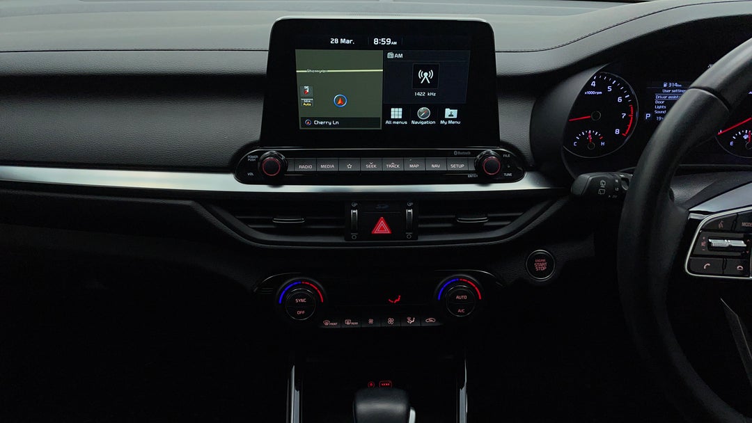 2021 Kia Cerato Sport+, Automatic, 26377 km, Center Console