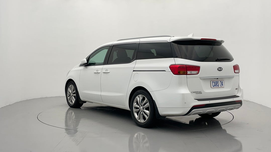 2018 Kia Carnival Platinum, Automatic, 99747 km, Left Back Diagonal (45- Degree) View