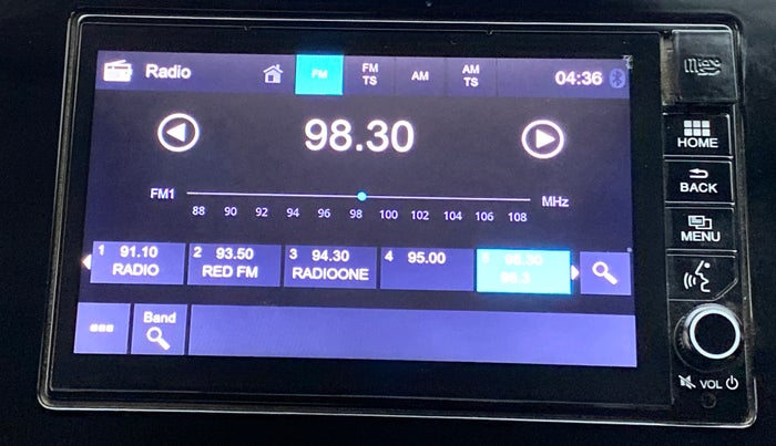 2019 Honda City ZX CVT, Petrol, Automatic, 75,132 km, Touchscreen Infotainment System