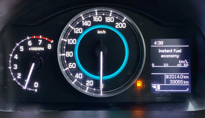 2018 Maruti IGNIS DELTA 1.2 K12, Petrol, Manual, 33,335 km, Odometer Image