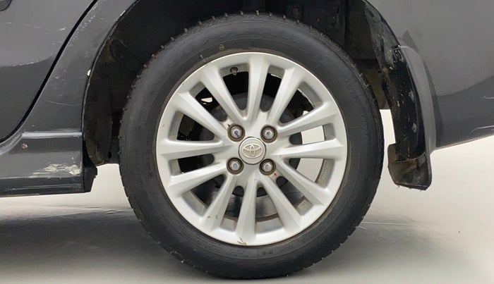 2011 Toyota Etios VX, Petrol, Manual, 65,721 km, Left Rear Wheel