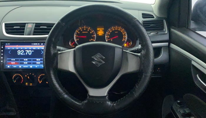 2015 Maruti Swift VXI, Petrol, Manual, 59,237 km, Steering Wheel Close Up
