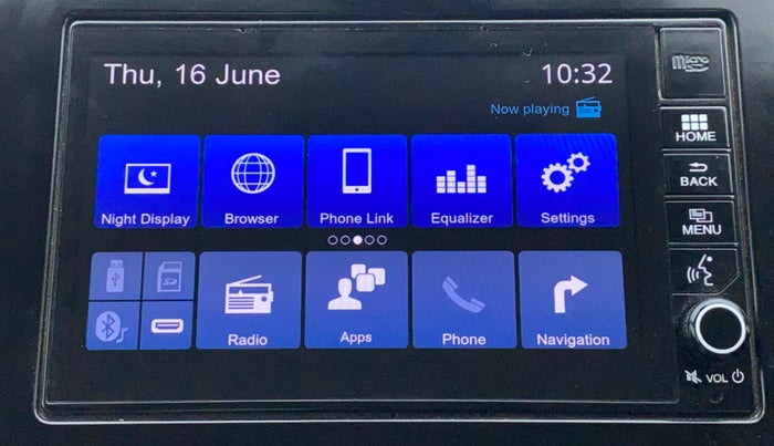 2019 Honda City ZX CVT, Petrol, Automatic, 97,452 km, Touchscreen Infotainment System