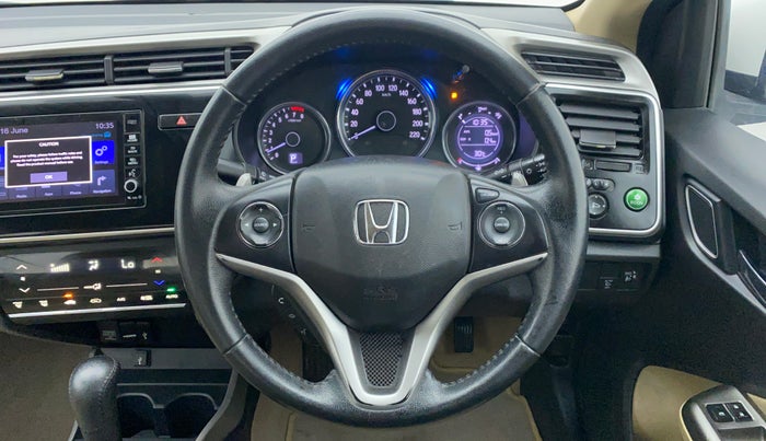 2019 Honda City ZX CVT, Petrol, Automatic, 97,452 km, Steering Wheel Close Up