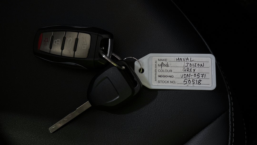 2021 GWM Haval Jolion Lux, Automatic, 87975 km, Key Close-up