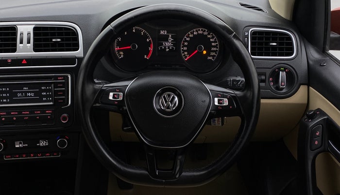 2015 Volkswagen Polo HIGHLINE1.2L PETROL, Petrol, Manual, 58,342 km, Steering Wheel Close Up