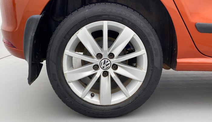 2015 Volkswagen Polo HIGHLINE1.2L PETROL, Petrol, Manual, 58,342 km, Right Rear Wheel