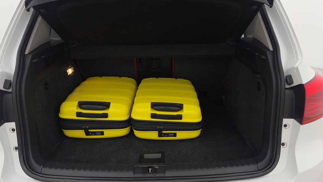 Boot Inside View with Luggage