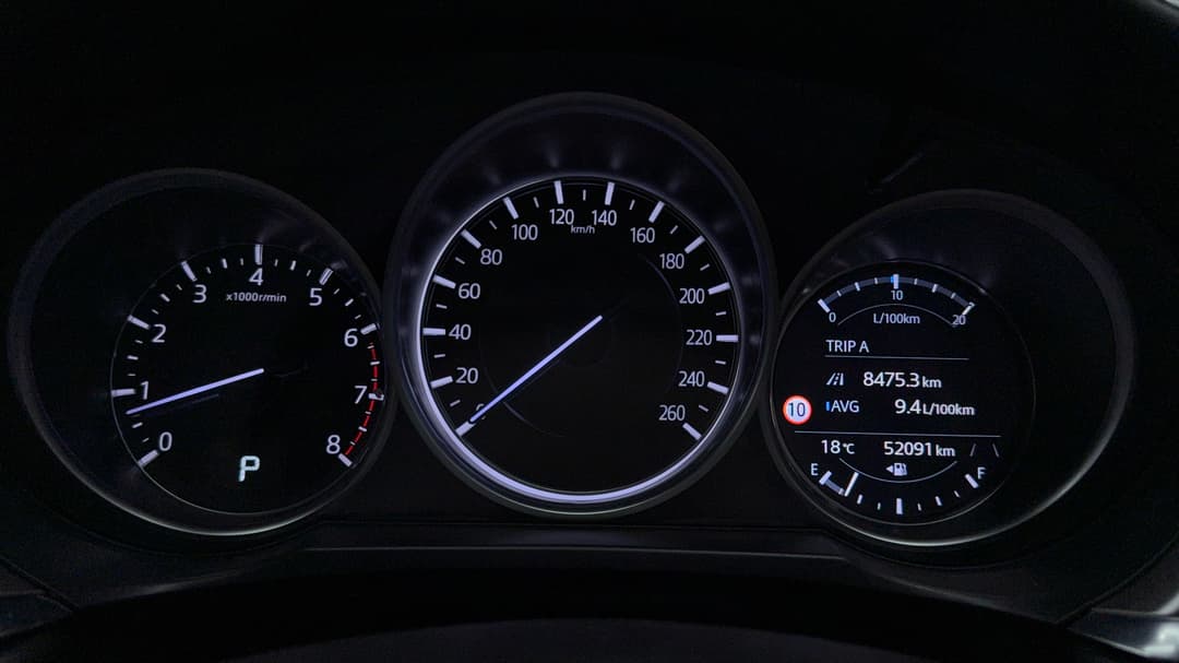 2022 Mazda 6 Touring, Automatic, 52091 km, Odometer View