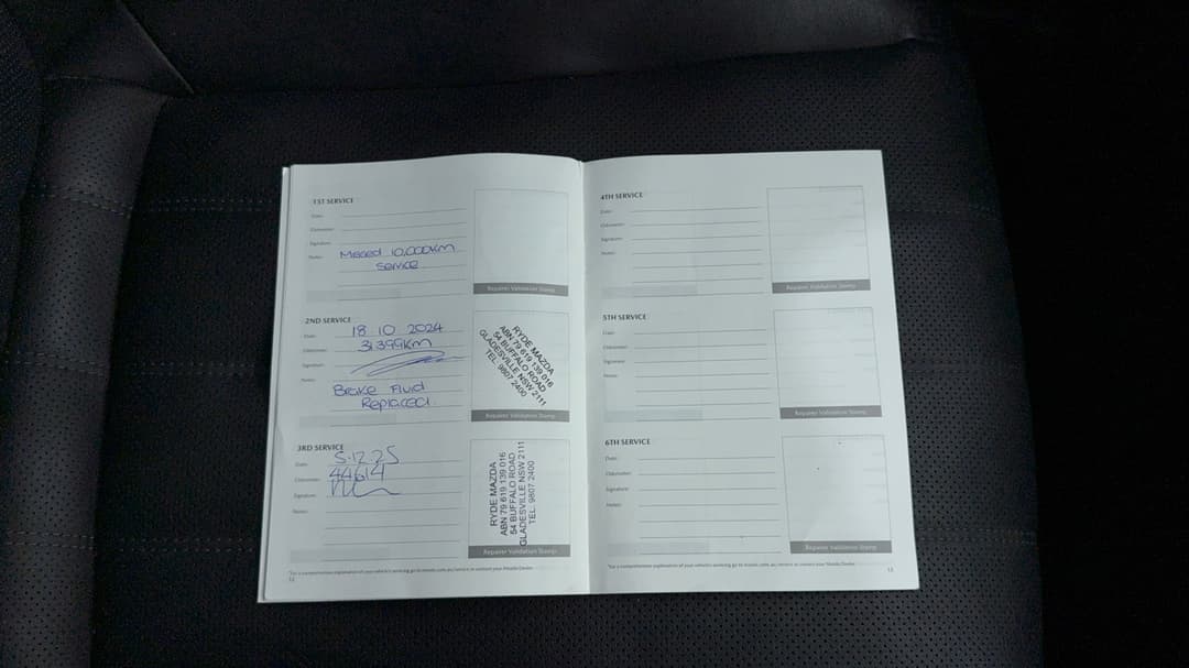 2022 Mazda 6 Touring, Automatic, 52091 km, Service History