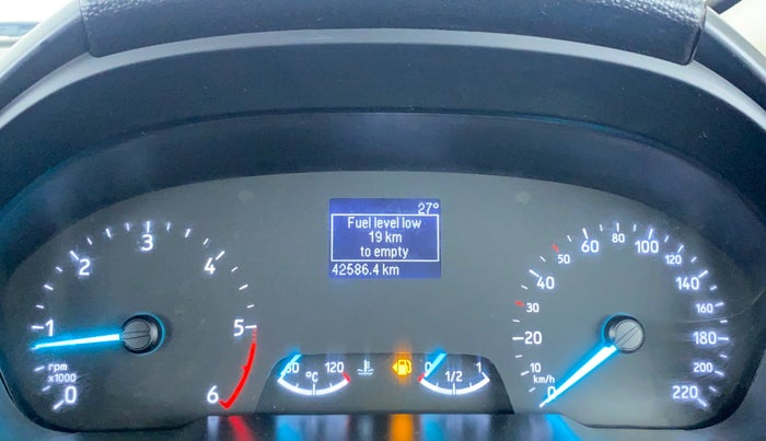 2018 Ford Ecosport 1.5 AMBIENTE TDCI, Diesel, Manual, 42,681 km, Odometer Image