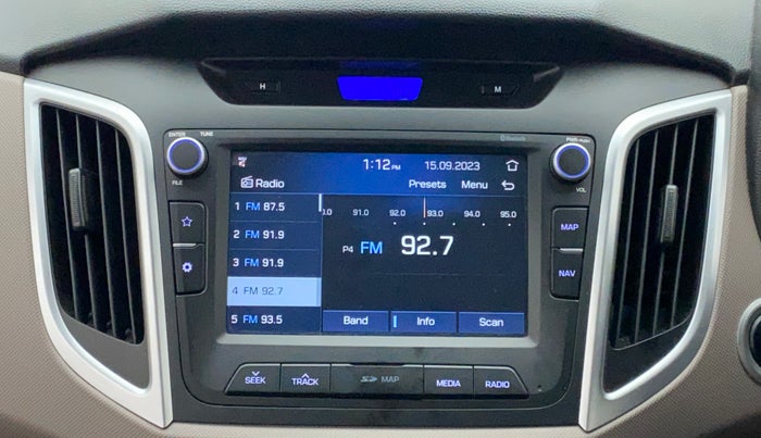 2019 Hyundai Creta SX AT 1.6 PETROL, Petrol, Automatic, 29,116 km, Infotainment System