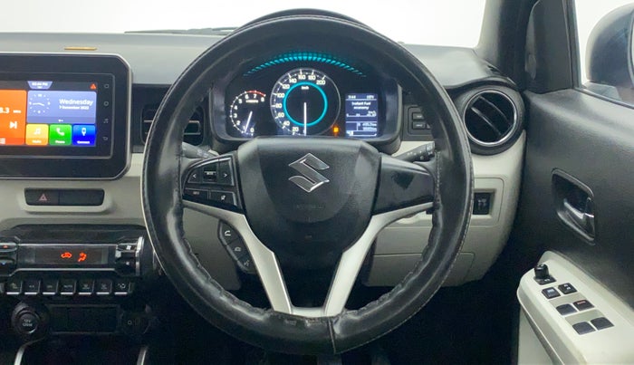2020 Maruti IGNIS ALPHA 1.2 K12, Petrol, Manual, 9,800 km, Steering Wheel Close Up