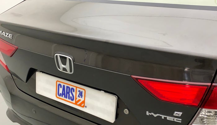 2019 Honda Amaze 1.2L I-VTEC S, Petrol, Manual, 34,940 km, Dicky (Boot door) - Minor scratches