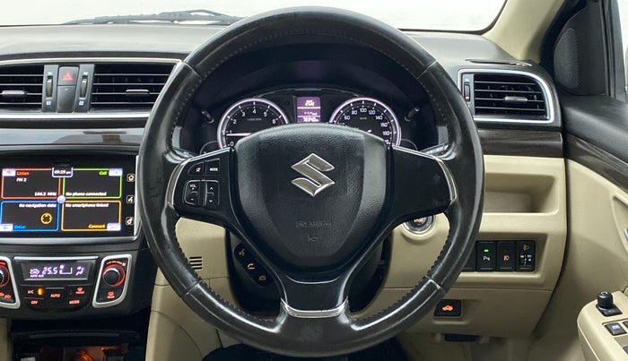 2017 Maruti Ciaz ALPHA 1.4 VVT, Petrol, Manual, 78,394 km, Steering Wheel Close Up