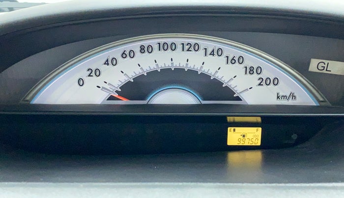 2013 Toyota Etios G, Petrol, Manual, 99,746 km, Odometer Image