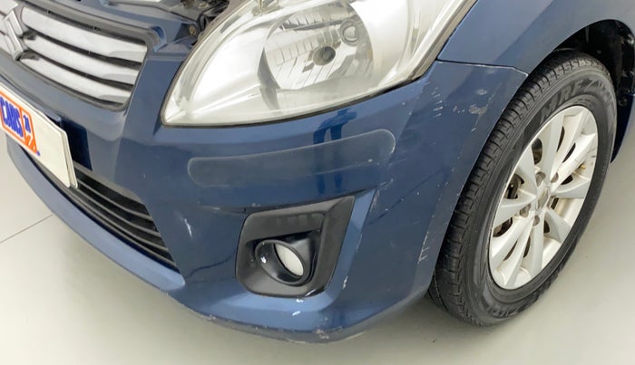 2014 Maruti Ertiga VXI, Petrol, Manual, 87,308 km, Front bumper - Paint has minor damage