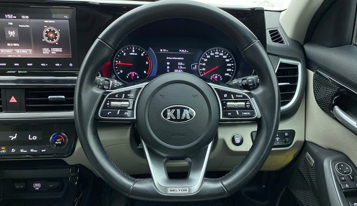 2019 KIA SELTOS HTX+ MT 1.5 DIESEL, Diesel, Manual, 38,112 km, Steering Wheel Close Up