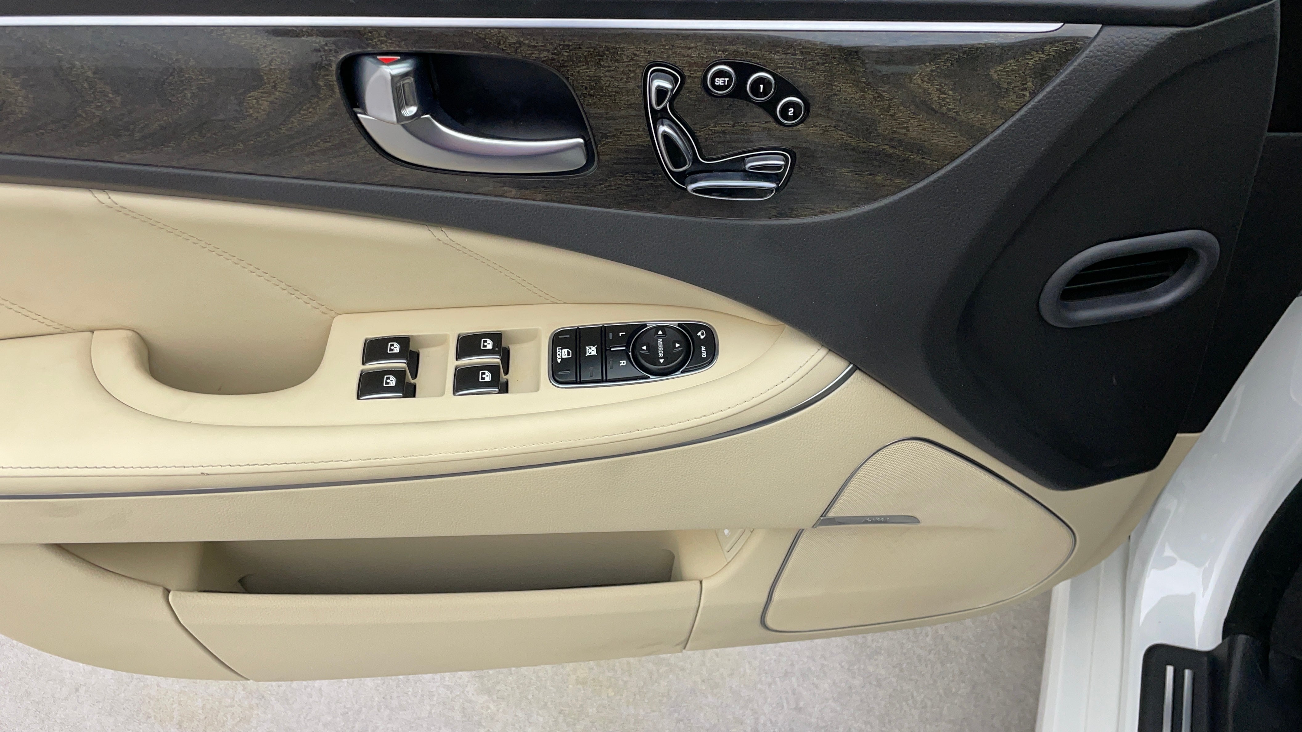 Hyundai Centennial-Driver Side Door Panels Controls