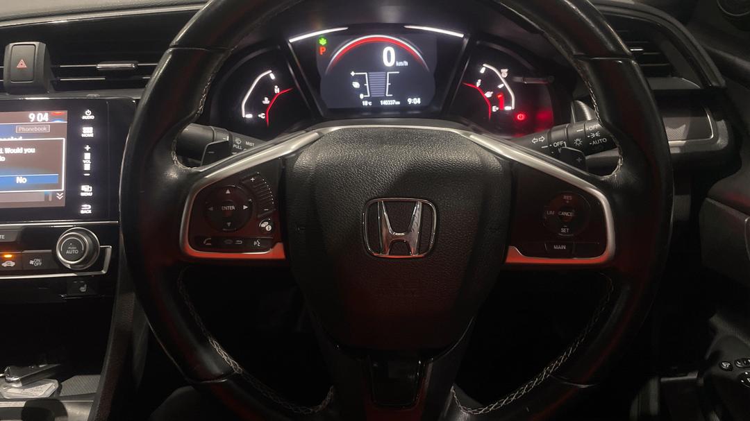 2016 Honda Civic Rs, Automatic, 140337 km, Steering Wheel Close-up