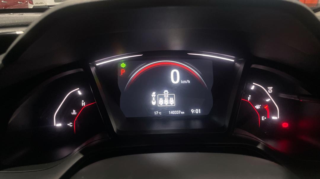 2016 Honda Civic Rs, Automatic, 140337 km, Odometer View