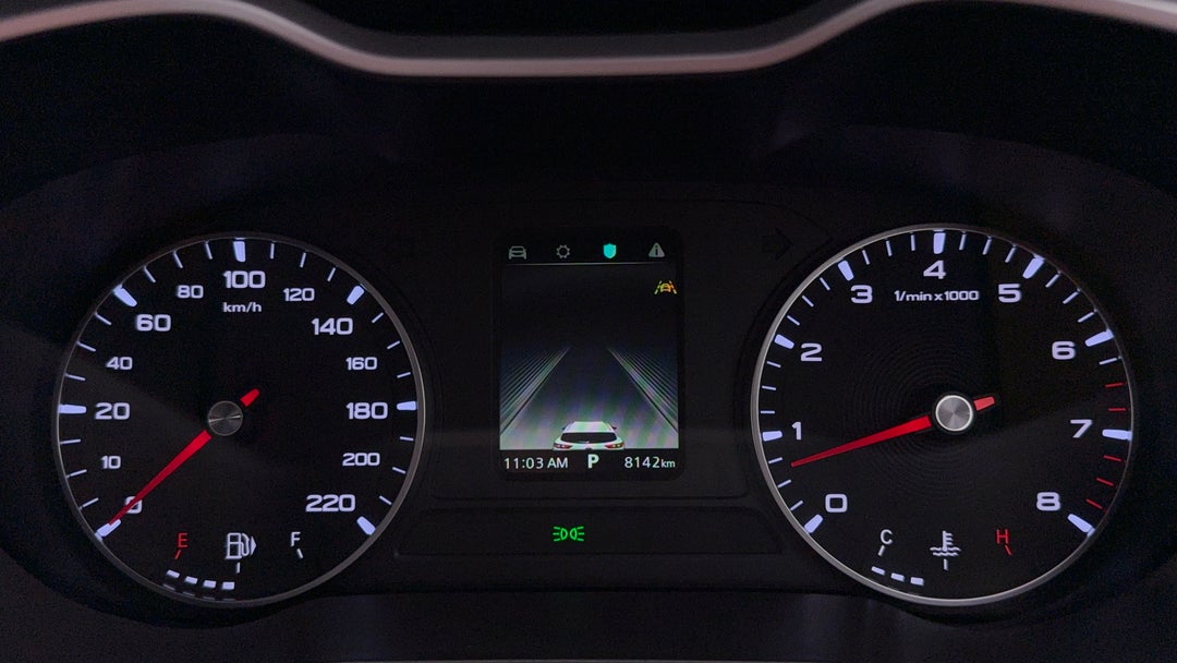 2023 MG Zst Core, Automatic, 8142 km, Odometer View