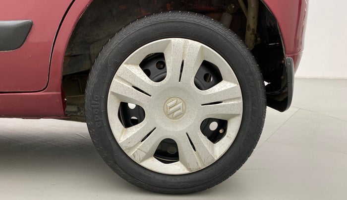 2011 Maruti Wagon R 1.0 VXI, Petrol, Manual, 73,653 km, Left Rear Wheel