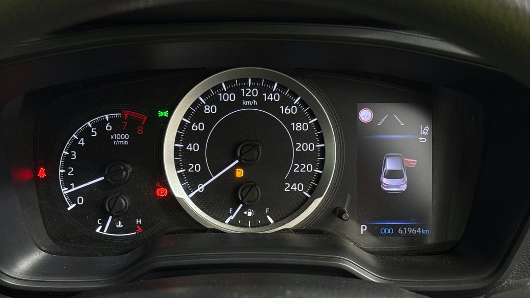 2020 Toyota Corolla Ascent Sport, Automatic, 61964 km, Odometer View