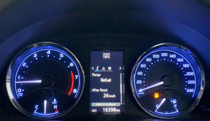 2017 Toyota Corolla Altis G, Petrol, Manual, 16,449 km, Odometer Image
