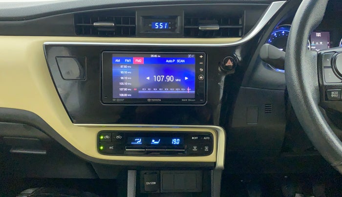 2017 Toyota Corolla Altis G, Petrol, Manual, 16,449 km, Air Conditioner