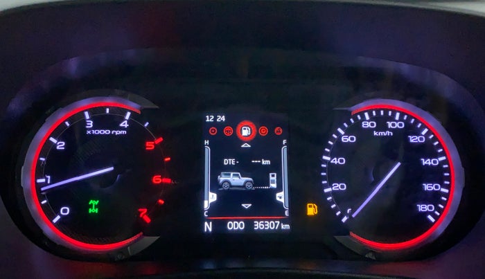 2020 Mahindra Thar LX HARD TOP 4WD MT, Diesel, Manual, 36,304 km, Odometer Image