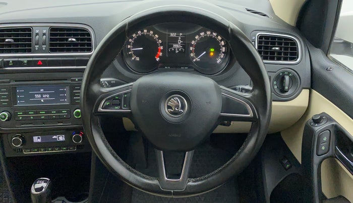 2017 Skoda Rapid 1.5 TDI AT AMBITION, Diesel, Automatic, 40,516 km, Steering Wheel Close Up