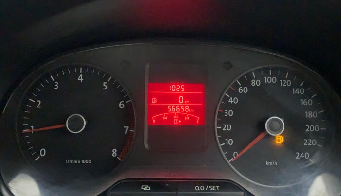 2013 Volkswagen Polo COMFORTLINE 1.2L PETROL, Petrol, Manual, 56,657 km, Odometer Image
