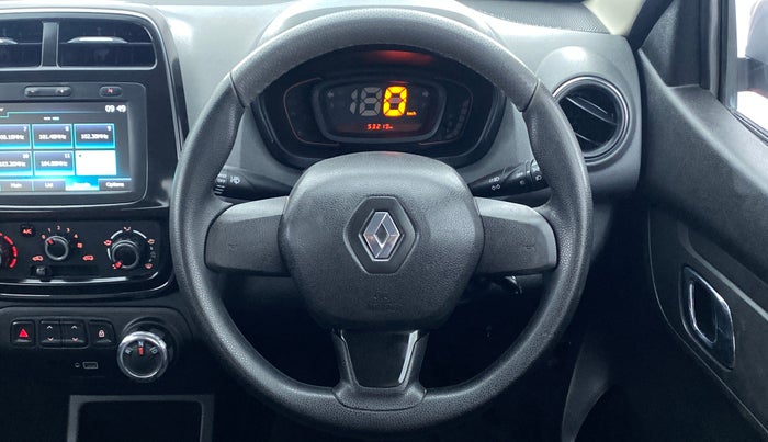 2019 Renault Kwid RXT 1.0 EASY-R AT OPTION, Petrol, Automatic, 53,476 km, Steering Wheel Close Up