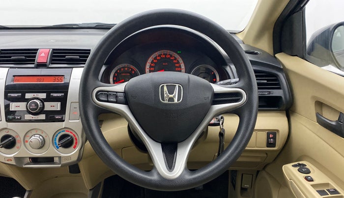 2011 Honda City S MT PETROL, Petrol, Manual, 70,332 km, Steering Wheel Close Up