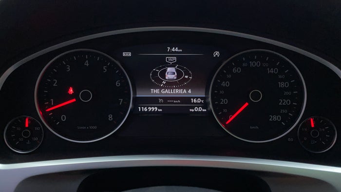 Volkswagen Touareg-Odometer View