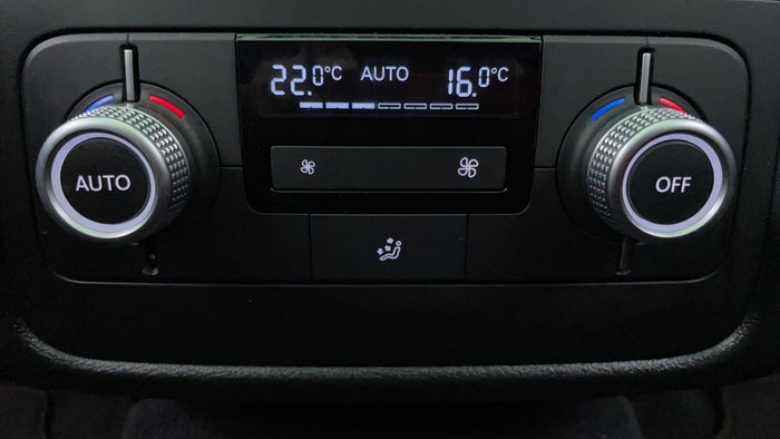 Volkswagen Touareg-Rear AC Temperature Control