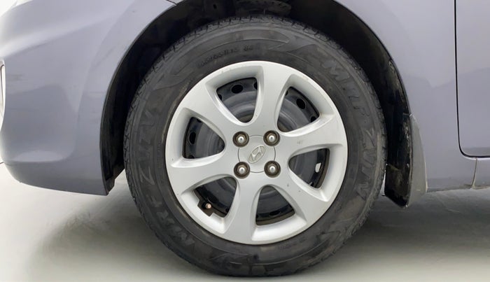 2015 Hyundai Verna FLUIDIC 1.4 CRDI, Diesel, Manual, 52,755 km, Left Front Wheel