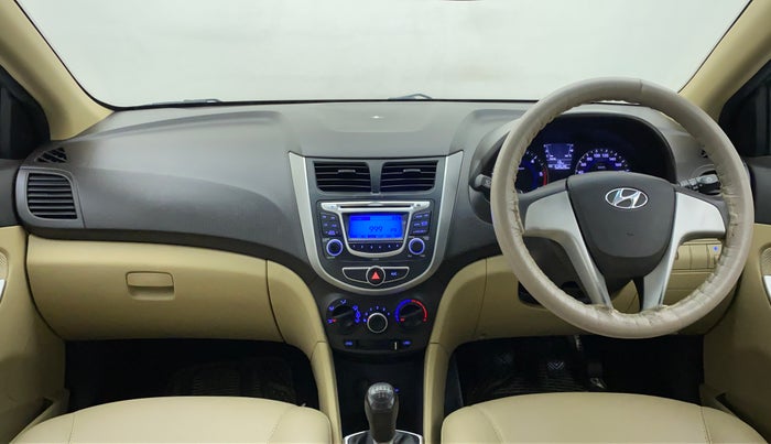 2015 Hyundai Verna FLUIDIC 1.4 CRDI, Diesel, Manual, 52,755 km, Dashboard