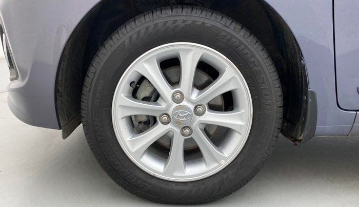 2015 Hyundai Grand i10 ASTA 1.2 KAPPA VTVT, Petrol, Manual, 44,159 km, Left Front Wheel