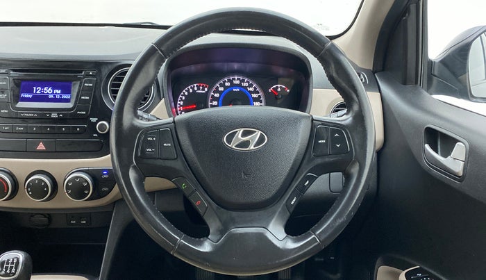 2015 Hyundai Grand i10 ASTA 1.2 KAPPA VTVT, Petrol, Manual, 44,159 km, Steering Wheel Close Up