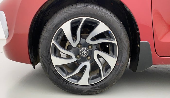 2019 Toyota Glanza G CVT, Petrol, Automatic, 45,097 km, Left Front Wheel