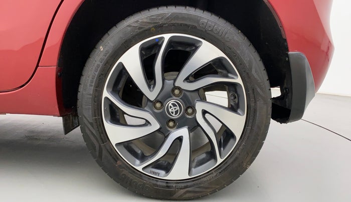 2019 Toyota Glanza G CVT, Petrol, Automatic, 45,097 km, Left Rear Wheel